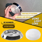 Round Dome Light Base & Lens OT001000A for GM Vehicles (1970–1981)