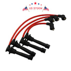 Set of 4 Ignition Spark Plug Wires for Mazda Miata (1990–2000)