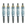 Set of 5 Diesel Glow Plugs for Mercedes-Benz 190D (1986–1989) 300D (1990–1993)