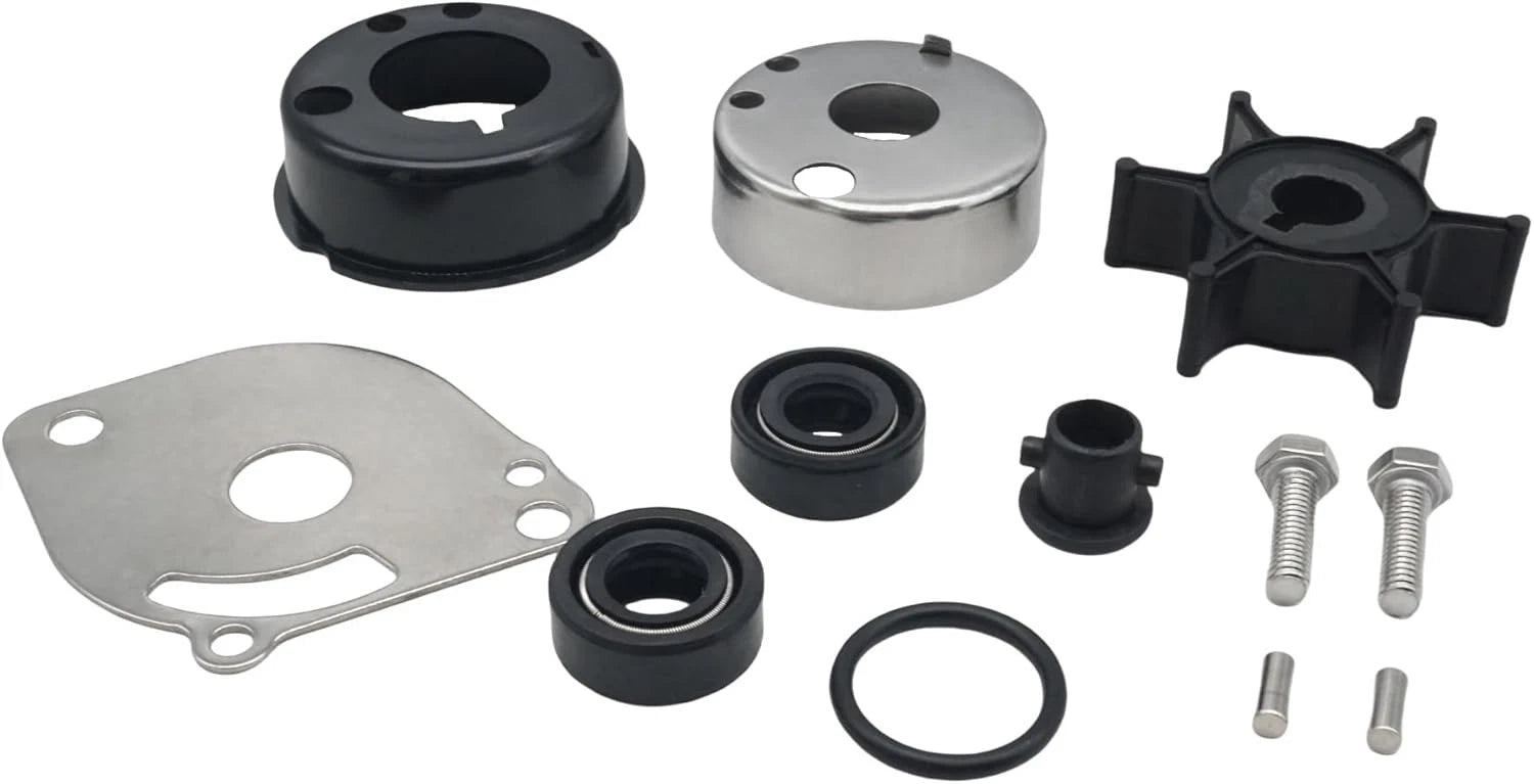 Water Pump Impeller Kit for Yamaha 2MSH 2HP 2T (6GD-W0078-00, 6A1-W0078)