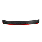 Black Rear Bumper Step Door Scuff Plate for Toyota Fortuner (2015-2022)