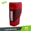 Passenger Right Side Tail Light Brake Lamp LED for Ford F-250 F-350 (2020–2022)
