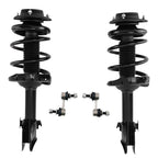 Set of 4 Complete Front Struts with Spring & Sway Bar Link for Subaru Crosstrek (2016–2017)