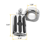 1 1/4" Engine Guard Bar Highway Foot Pegs for Yamaha Kawasaki Suzuki Harley