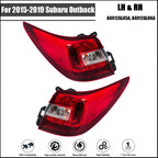 Tail Lights Assembly for Subaru Outback (2015â2019) Pair Halogen