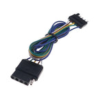 48 Inch 5 Pin Trailer Extension Cable for RV Connections (US Standard)