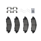 Front Brake Pads Kit D1896 for GMC Acadia/Cadillac XT5 XT6/Chevy Blazer Traverse