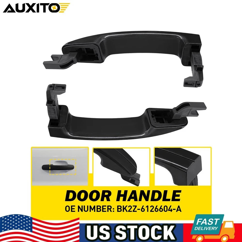 Pair OEM Exterior Door Pull Handle for Ford Transit (2015–2020) F2UZ-1522666-AG