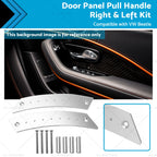 Set of 2 Aluminum Door Panel Pull Handles for VW Beetle (1998–2010)