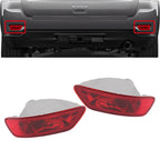 Set of 2 Rear Reflector Fog Lamp Covers for Jeep Compass Grand Cherokee (2011–2017)