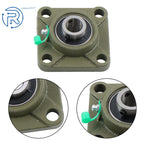 2X Pillow Block Bearing UCF204-12 for UCF204 (3/4" Bore, 4 Bolt)