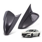 Carbon Fiber Side Mirror Covers for Honda Accord (2018–2022) Left Right Black ABS