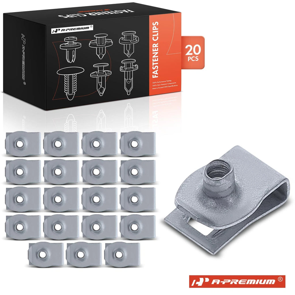Set of 20 Headlight Bracket Retainer Clips for Ford
