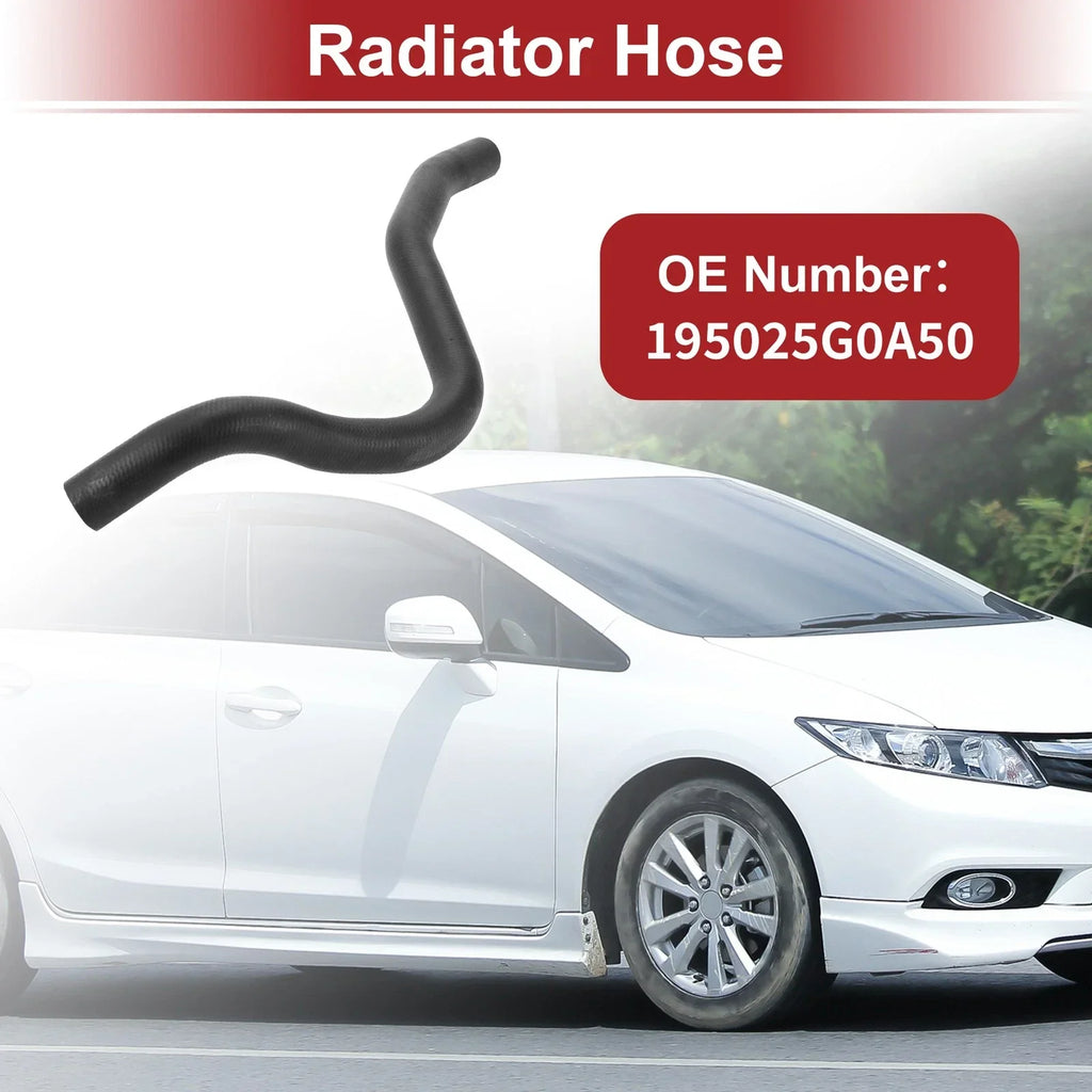 Radiator Hose for Honda Accord 2013-2017 - Rubber Black (2013-2017)