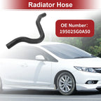 Radiator Hose for Honda Accord 2013-2017 - Rubber Black (2013-2017)