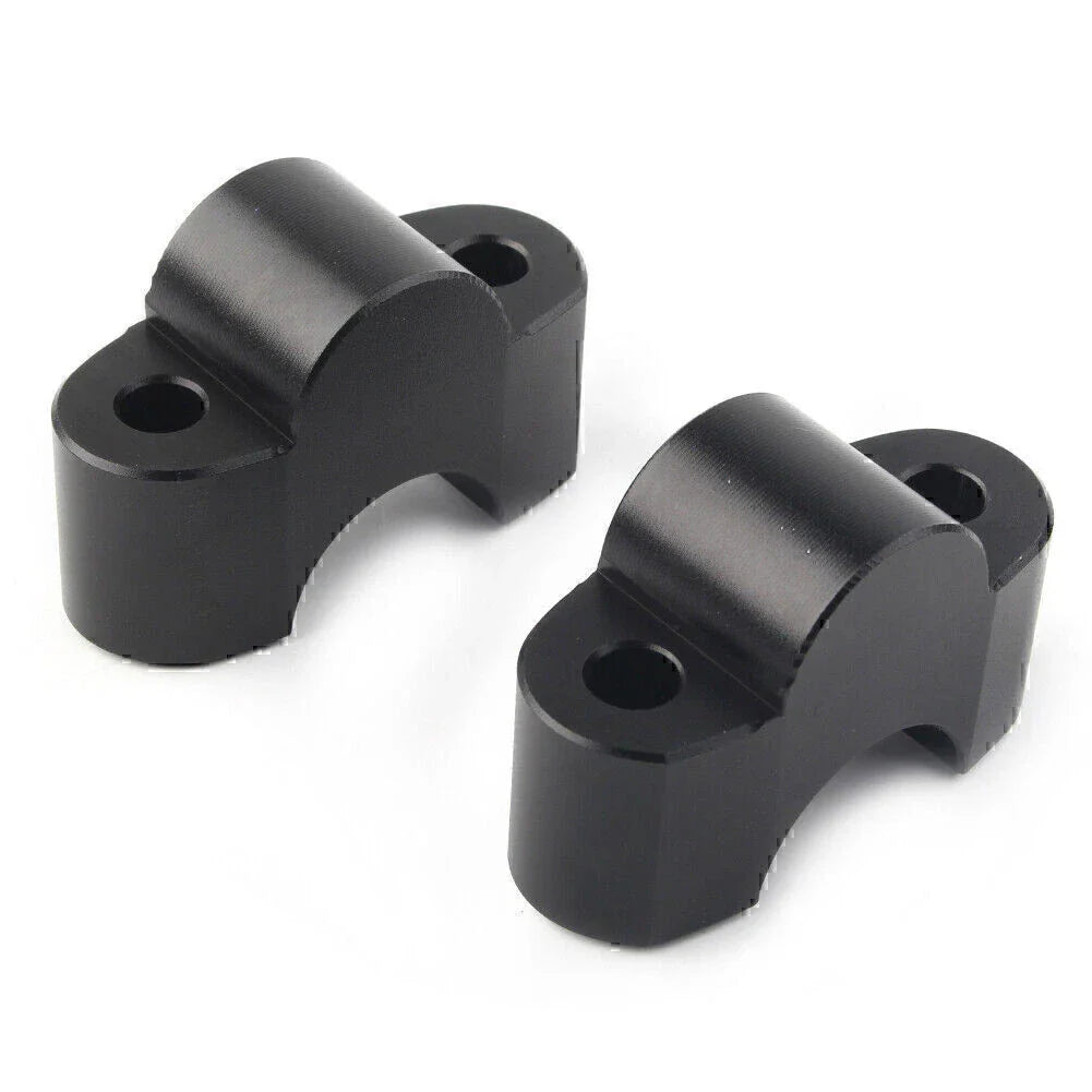 Black Handlebar Riser Adapters for Kawasaki Z900RS (2018-2020)