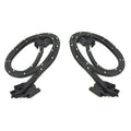 Rubber Door Weatherstrip Seals Pair for 1968–1969 Camaro Firebird
