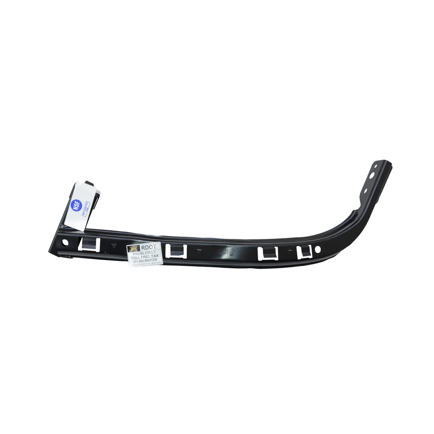 Replacement Steel Front Driver Side Upper Bumper Cover Support for Toyota (2005–2015)