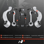 8x Front Control Arm Sway Bar Link Tie Rod End for BMW 5 Series (2007–2016)