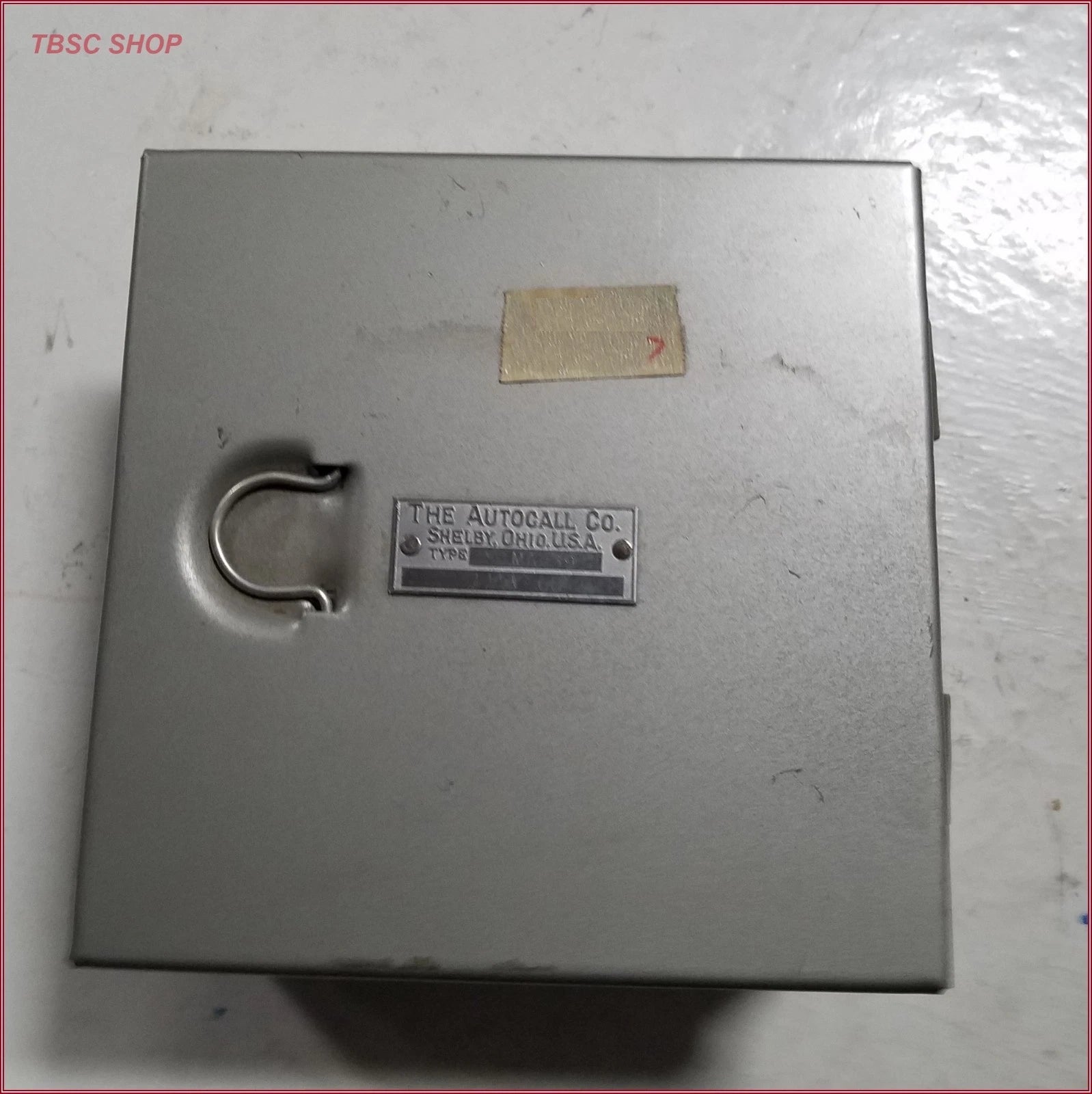 Relay Box MA-39 for Vintage Autocall Co. Shelby Ohio (115V 60Hz)