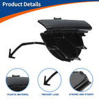 Tow Hook Cover for Ford Focus (2014–2018) - Front Right Side, Gloss Black