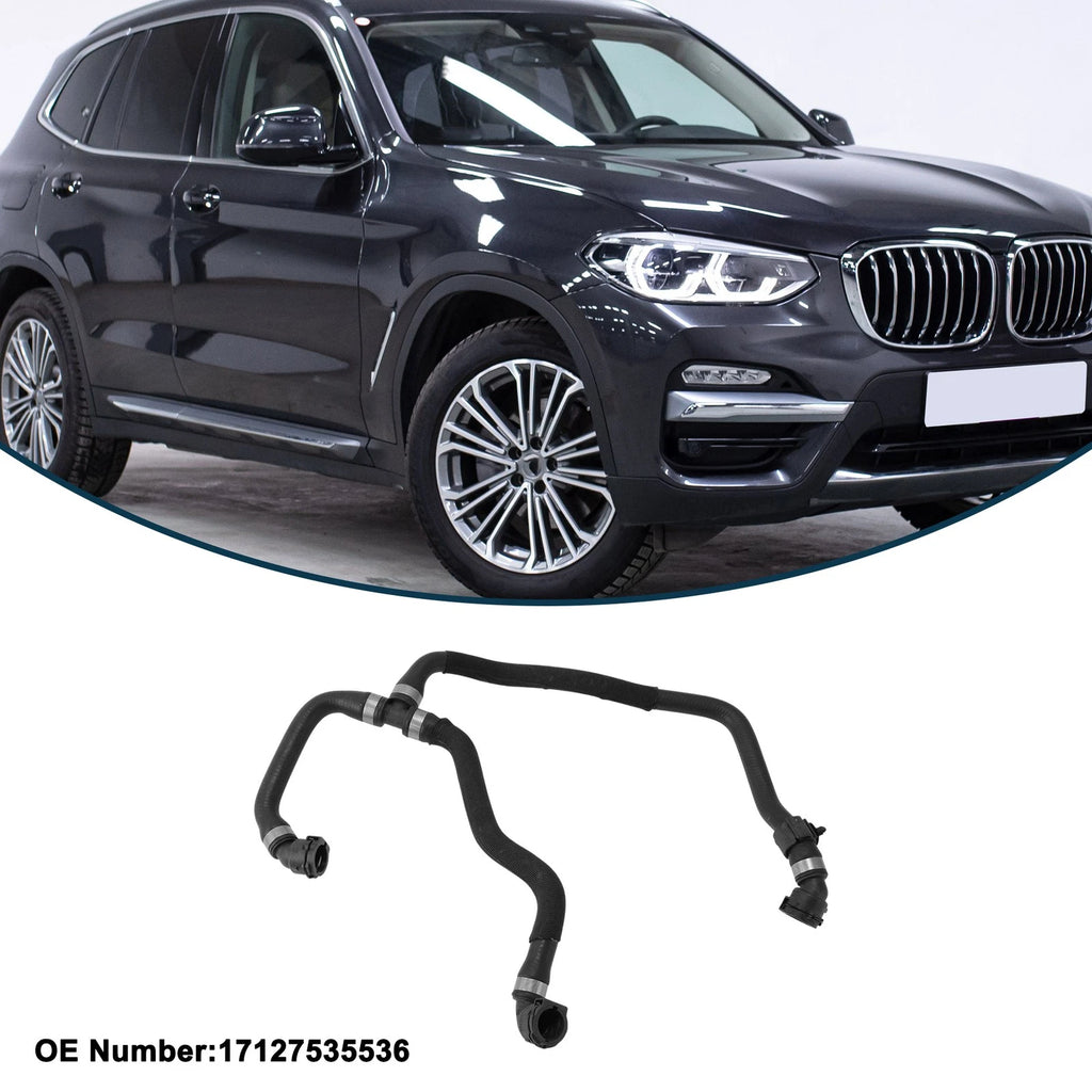Radiator Hose for BMW X3 (2018–2021) No. 17127535536 Rubber Coolant Pipe