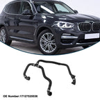 Radiator Hose for BMW X3 (2018–2021) No. 17127535536 Rubber Coolant Pipe