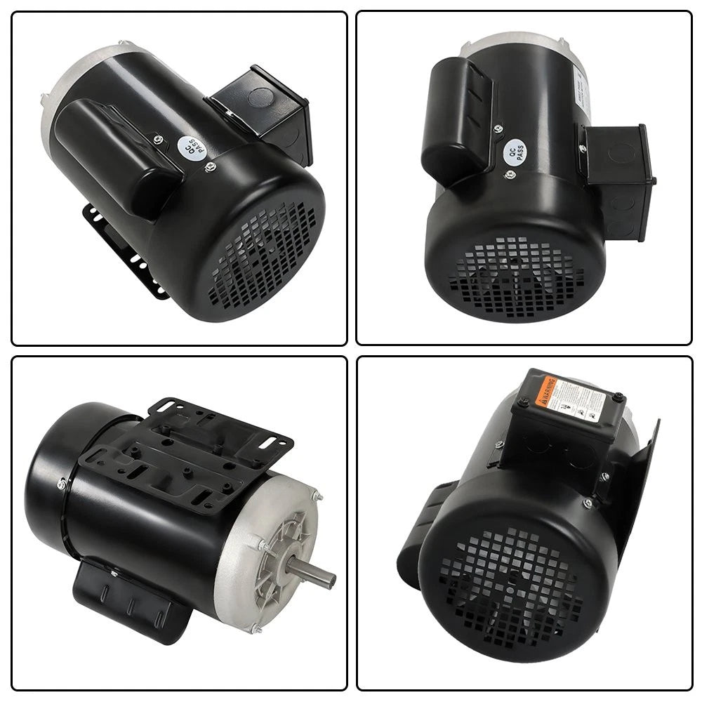 1 HP Electric Motor for Equipment (115/230V, 5/8'' Shaft, 1725 RPM)