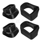4X Ram Air Direct Rubber Intake Boots for Suzuki GSXR GSX-R 600 750 (1996–2000)