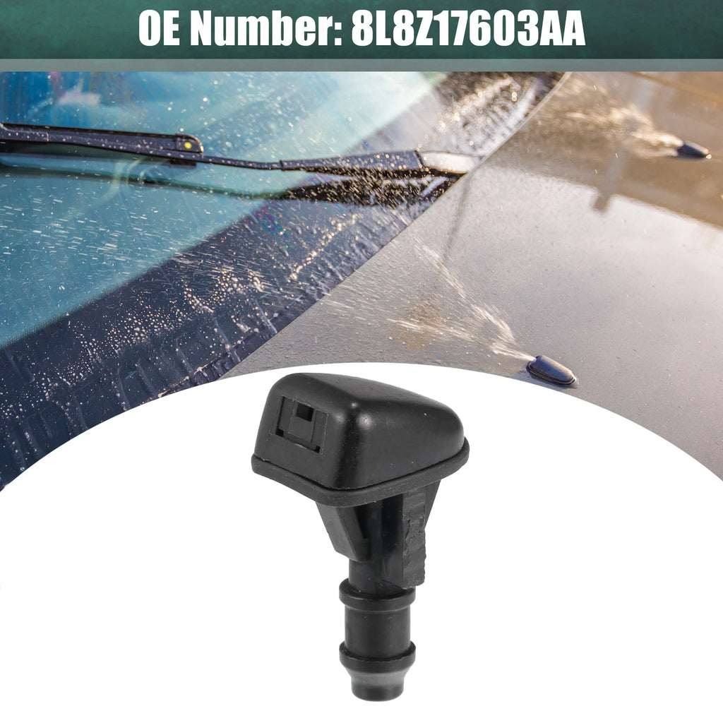 2pcs Windshield Wiper Washer Nozzle for Ford Escape (2009–2012) No. 8L8Z17603AA