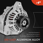 Alternator for Honda Civic Acura EL (2001–2005) 1.7L 70A CCW 6-Groove