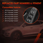 Master Power Window Control Switch Kit for Hyundai Tucson (2010-2015)