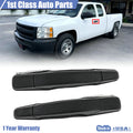 2X Black Outside Door Handles for Chevrolet GMC Cadillac (2007–2013)