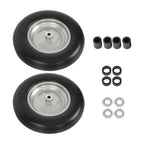 2-Pack Wheelbarrow Tire and Wheel 14.5x4-8 with 5/8" Bearings for Garden Cart