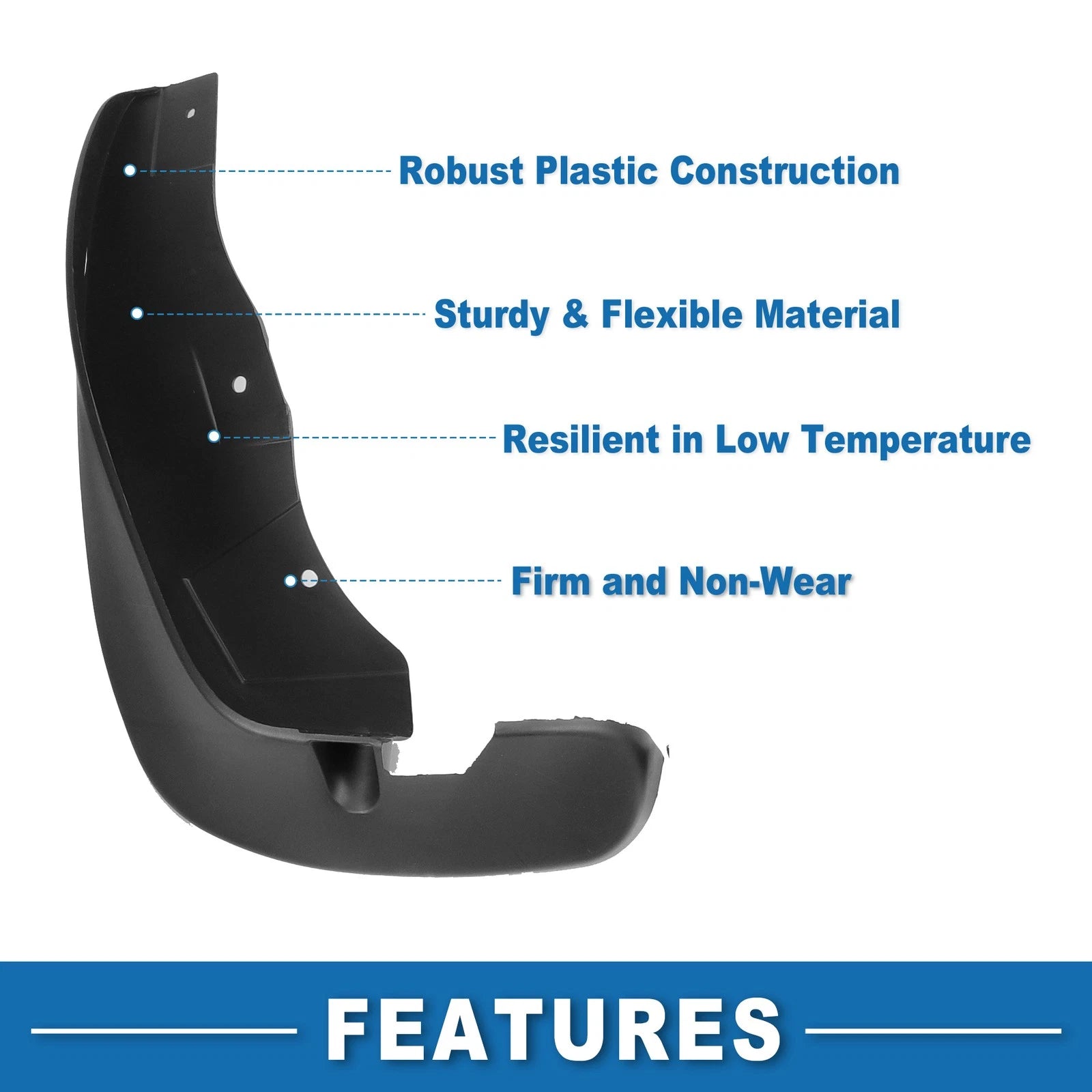 Mud Flap Splash Guard Set for Mazda Miata (1990–1997)