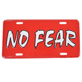 NO FEAR License Plate for Car Truck (Made in U.S.A)