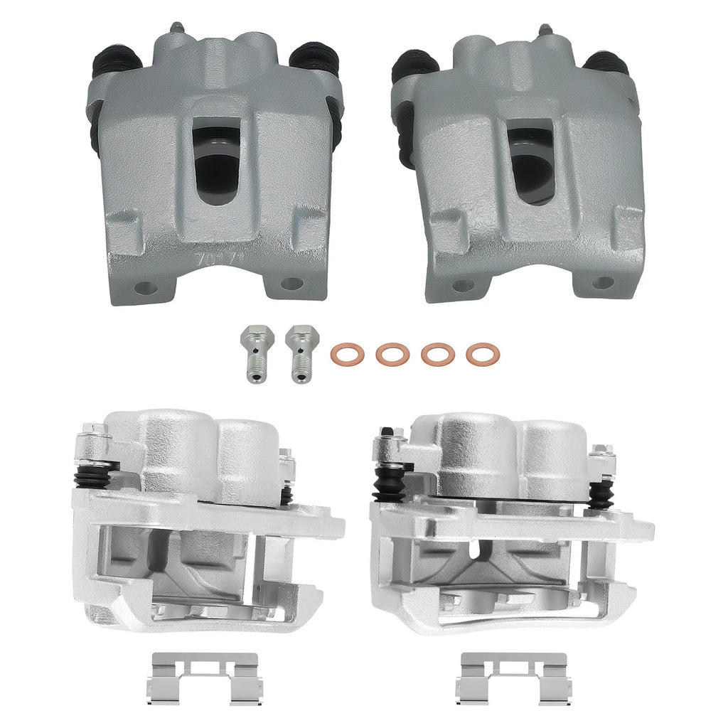 Front Rear Brake Caliper Set for Ford F-150 and Lincoln Mark LT (2005–2008)
