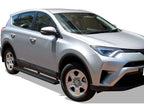 6" Matte Black Running Boards for Toyota RAV4 (2016-2018)