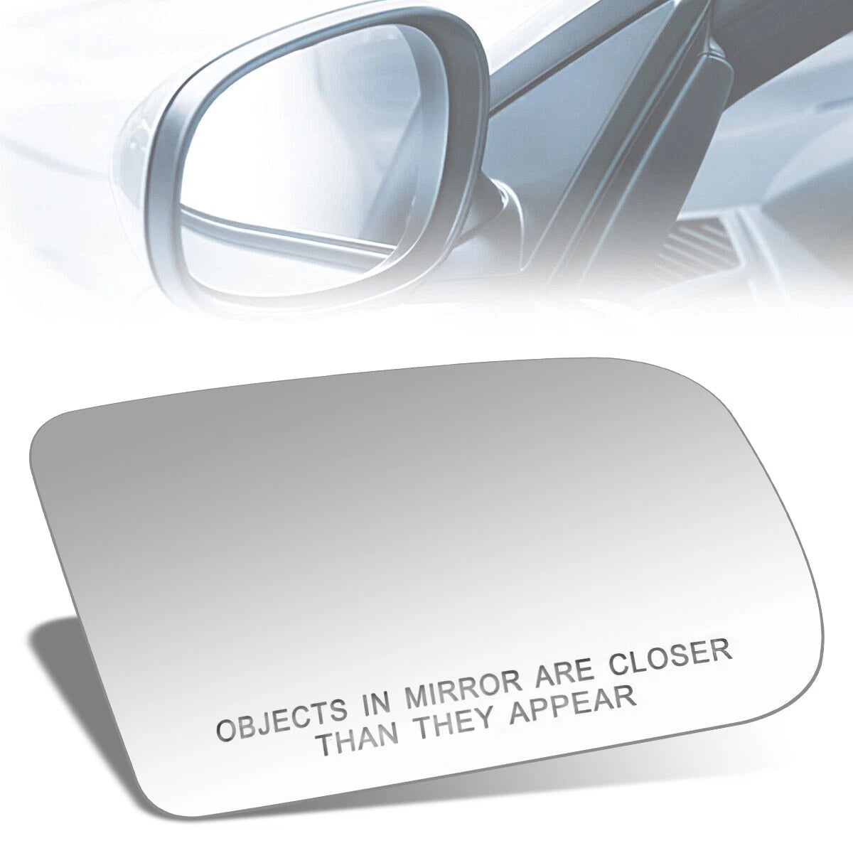 Side Mirror Glass Convex Lens for Pontiac Grand Am Calais Somerset (1985–1991)