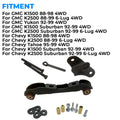 2-4" Differential Drop Lift Kit for GMC/Chevy K1500/K2500 4WD (1988–1999)