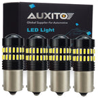 4X BA15S 1156 P21W 7506 Reverse Backup Light LED Bulb for AUXITO