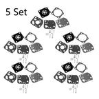 Set of 5 Carburetor Rebuild Kits for ZAMA RB-21 ECHO GT 1100 2100 PB1000 SRM1400