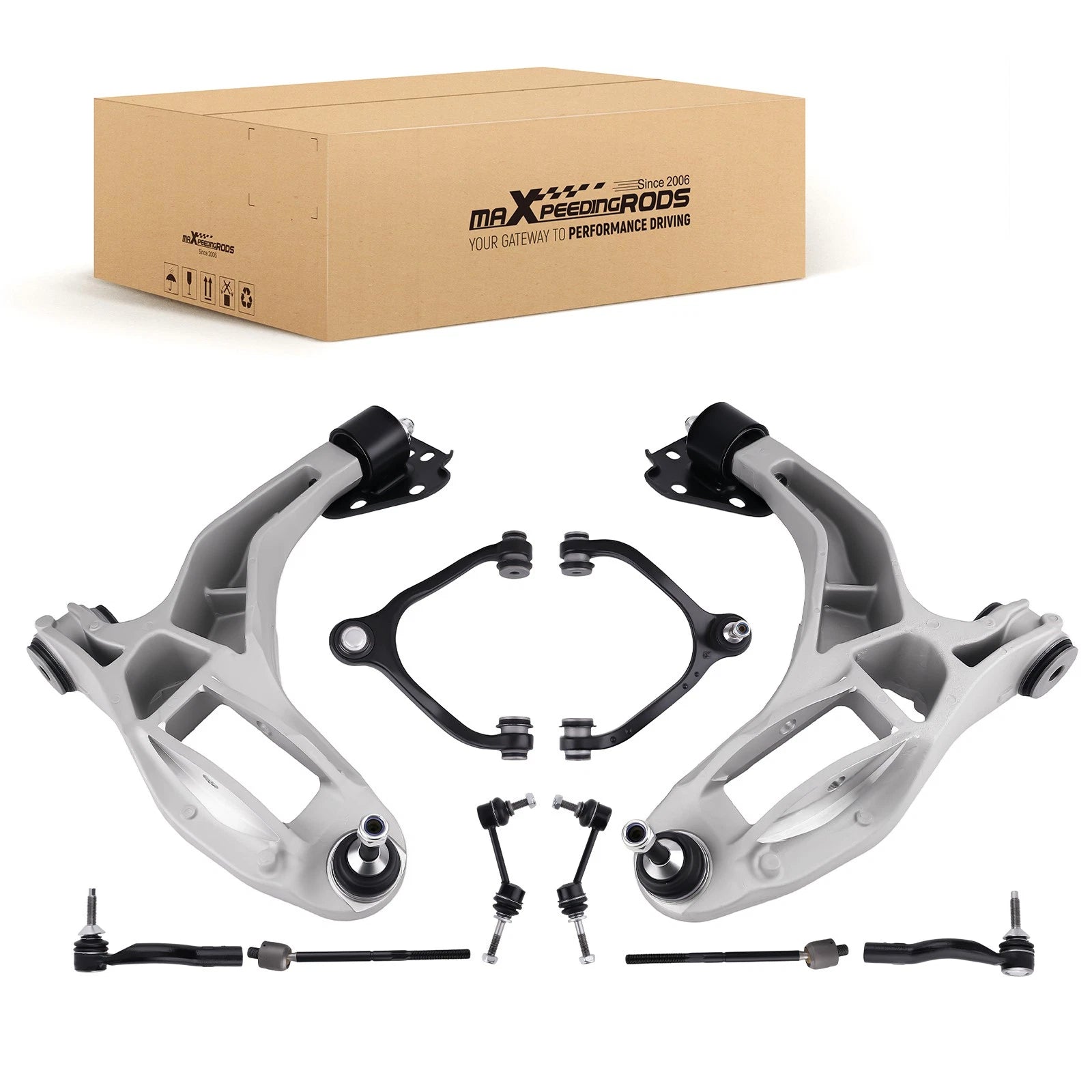 10x Front Suspension Upper Lower Control Arms for Ford Crown Victoria (2003–2011)