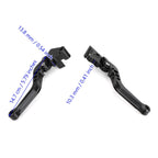 Aluminum Brake Clutch Levers for Kawasaki Ninja 250 300 (2013–2018) Black