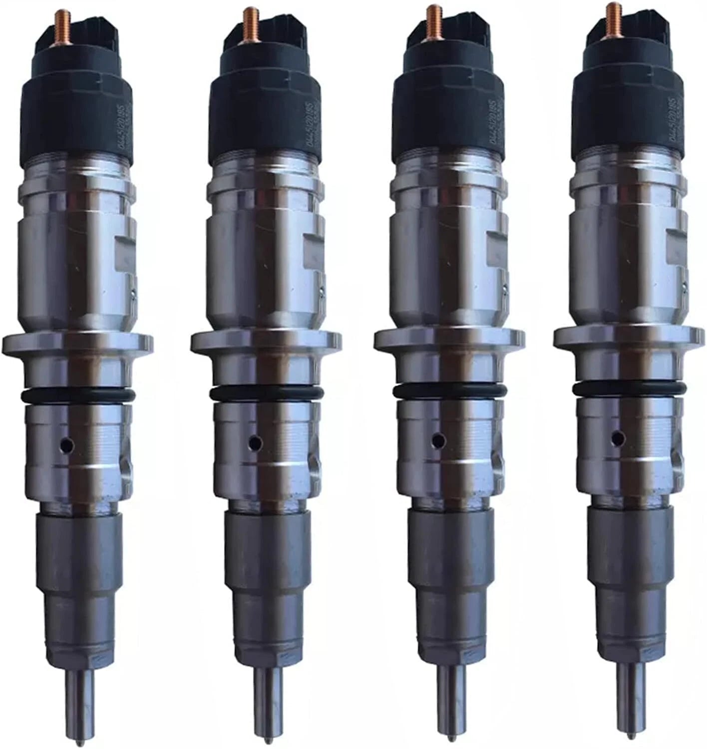 4X Fuel Injector 0445120329 5267035 0986AD1078 for Cummins ISDE4.5 ISDe ISBe (2003–2018)