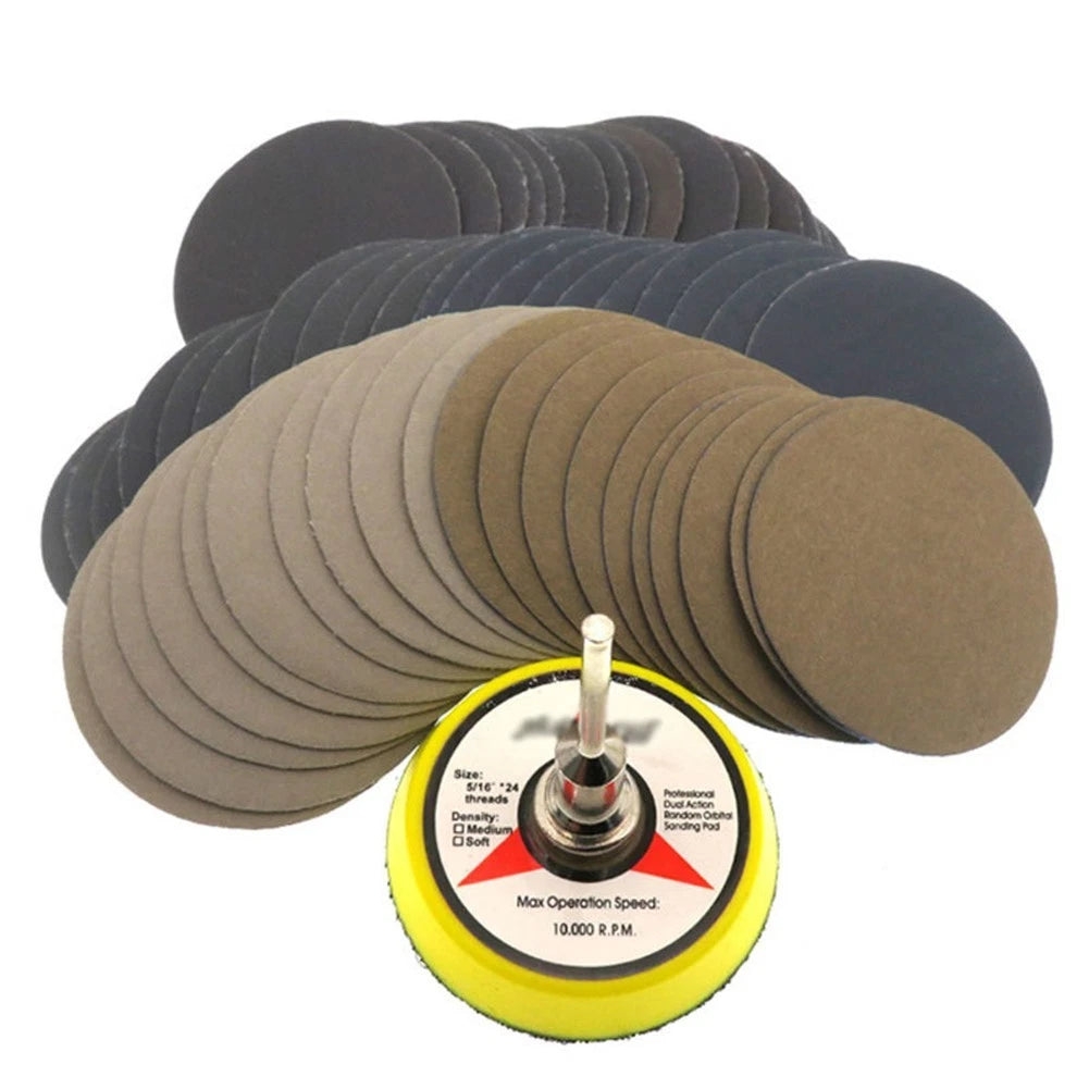 Sandpaper Discs for Polish Work (Pack of 100)