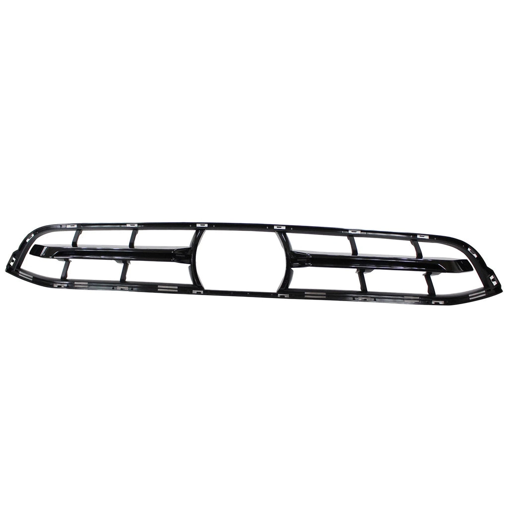 Front Center Bumper Cover Grille Replacement ABS Plastic for Honda Civic (2012–2015)