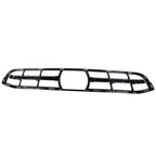 Front Center Bumper Cover Grille Replacement ABS Plastic for Honda Civic (2012–2015)