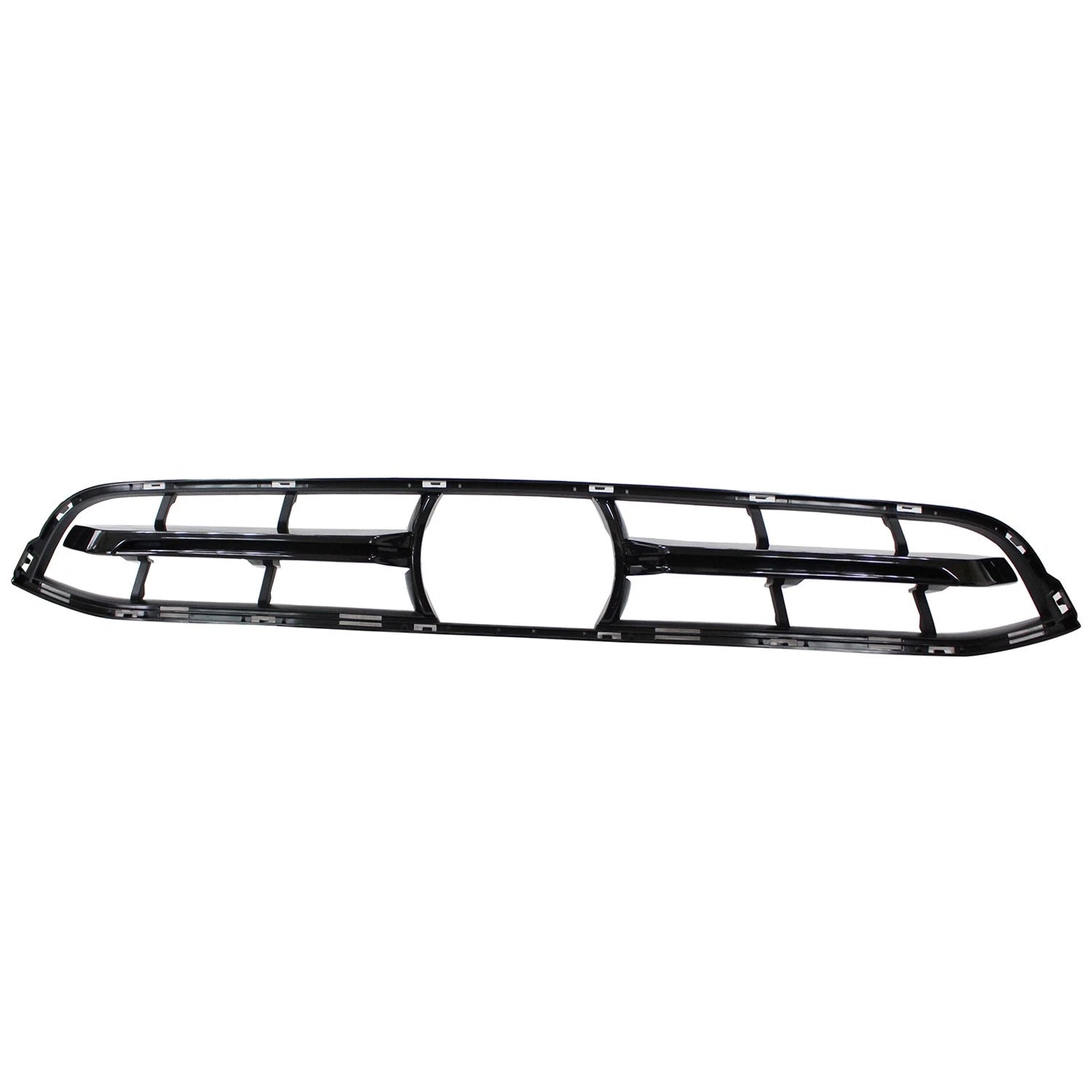 Front Center Bumper Cover Grille Replacement ABS Plastic for Honda Civic (2012–2015)