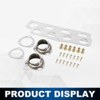 Stainless Steel Shorty Exhaust Header for Chrysler Hemi V8 354 392 (1951–1958)